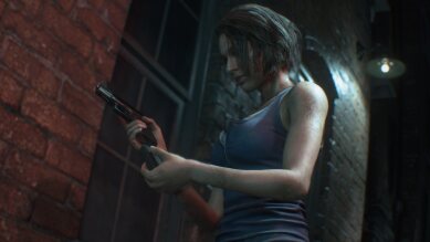 Resident Evil 3 šikovně využívá barevný pásek na DualSense ovladači
