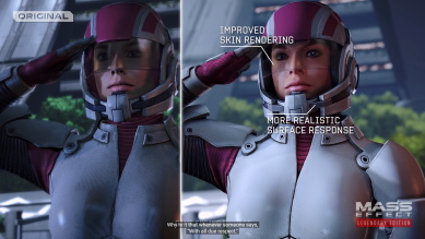 Oficiální porovnání původní a remasterované verze Mass Effect