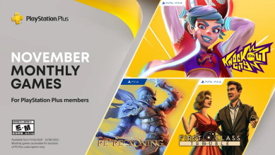 Oficiálně oznámeny PS Plus hry na listopad