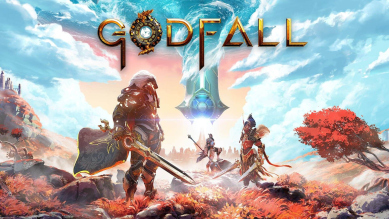 Záběry z hraní Godfall na PlayStation 5