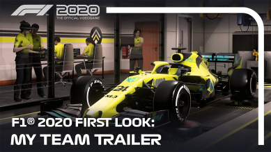 Vlasní tým a Split-screen na videích z F1 2020