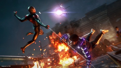První záběry z hraní Spinder-Man: Miles Morales na PS5