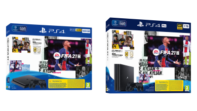 Akční nabídka PlayStation 4 konzole s FIFA 21