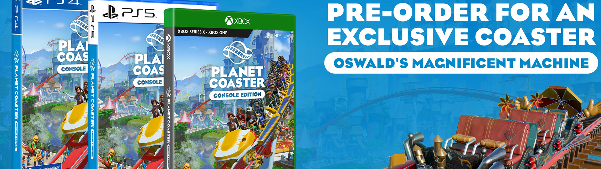 Planet Coaster dalším PS5 launch titulem | Novinky